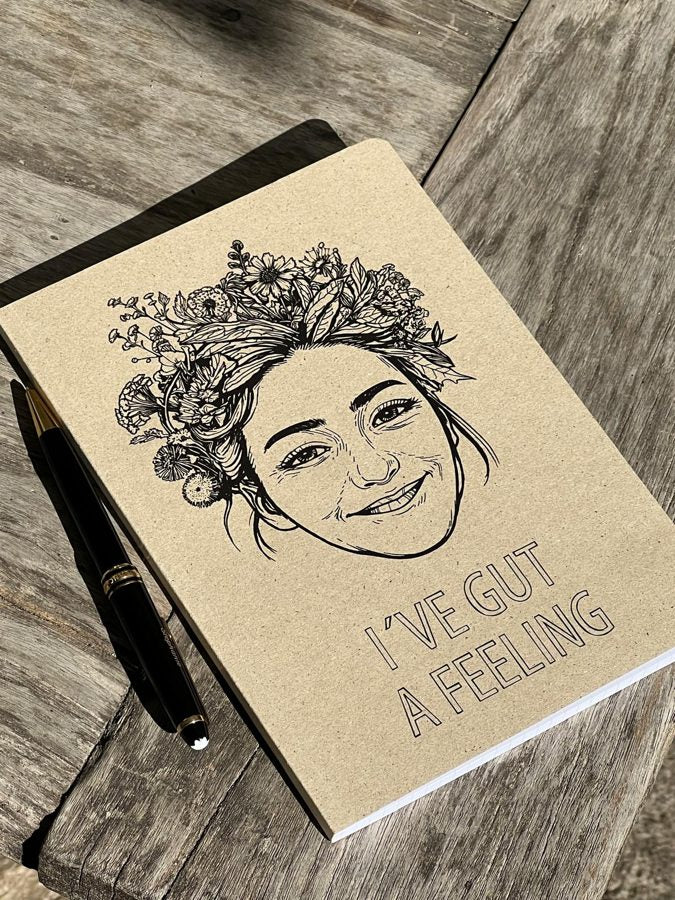 Notizbuch „I’ve GUT a FEELING“